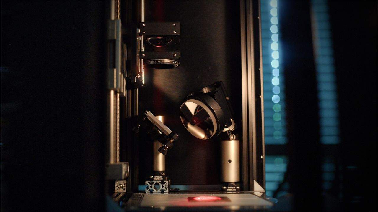 Experimental Optical Path