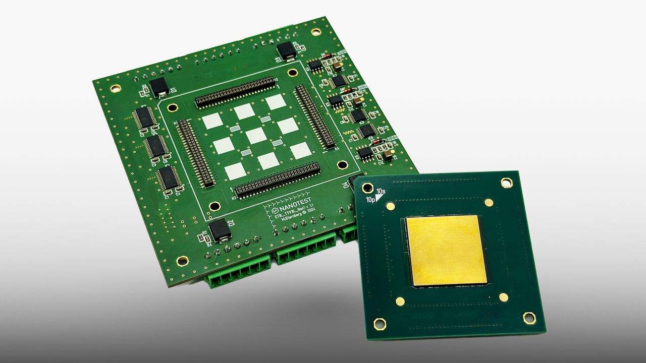 TTV10 with Electronic Test Board